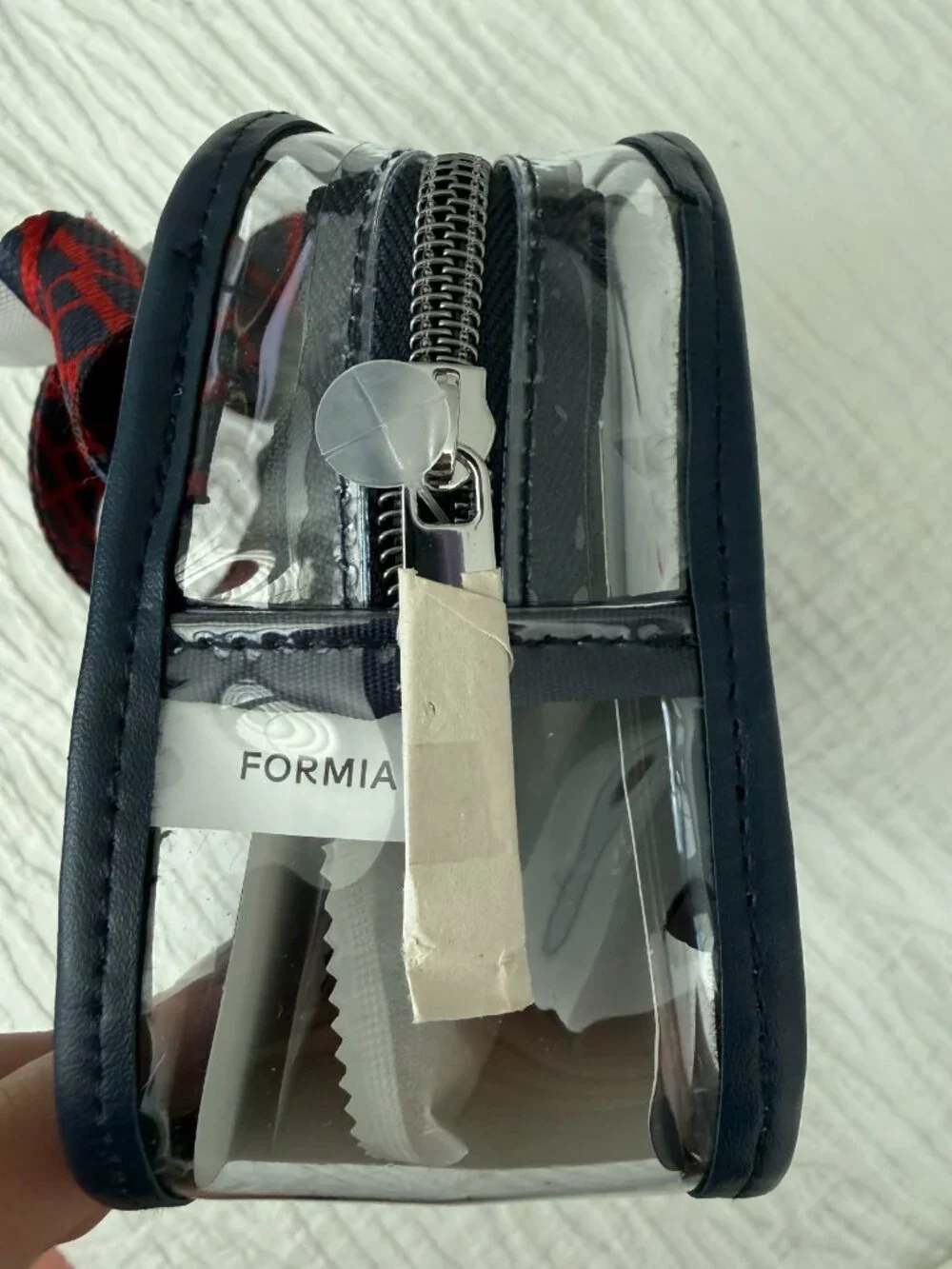 American Airlines x U.S. Soccer Clear Travel Toiletry Bag USA Logo NWT